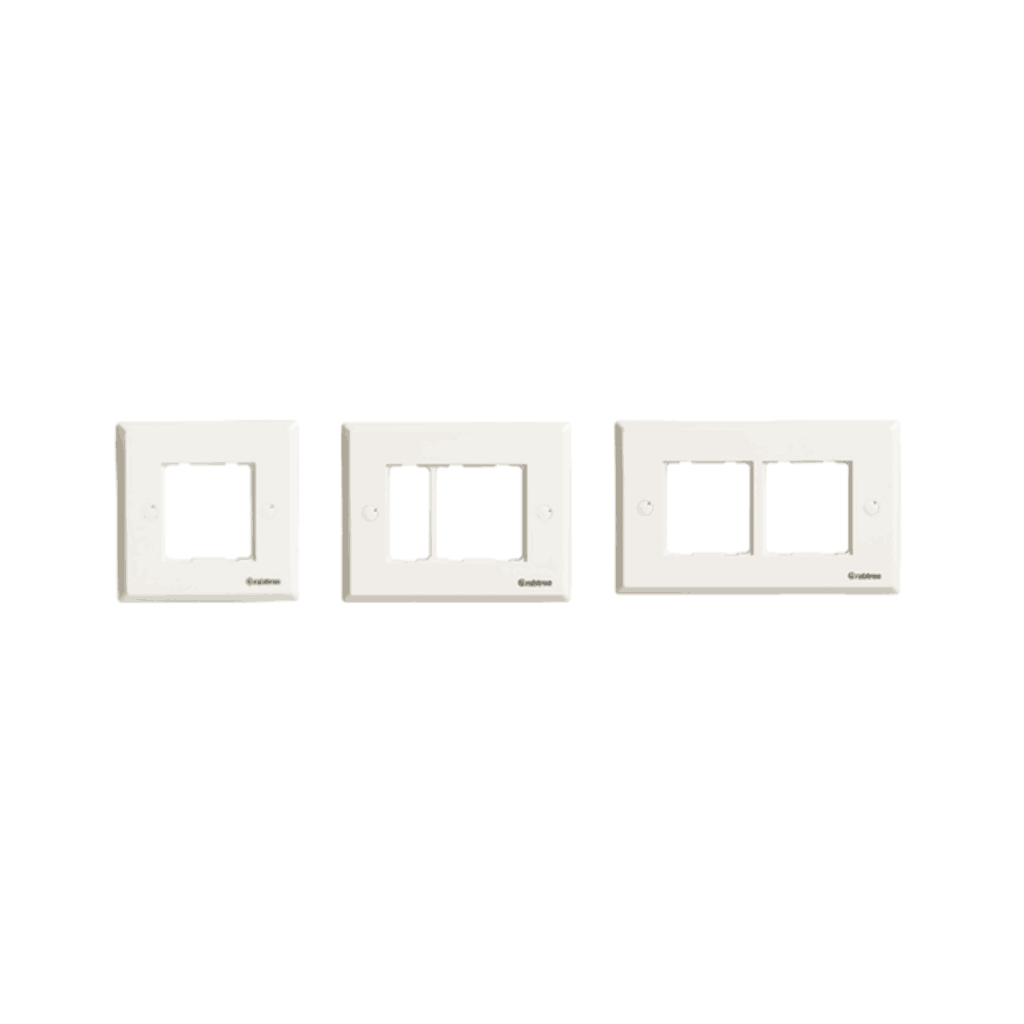 Havells Crabtree Thames Sapphire Front Plates (White)