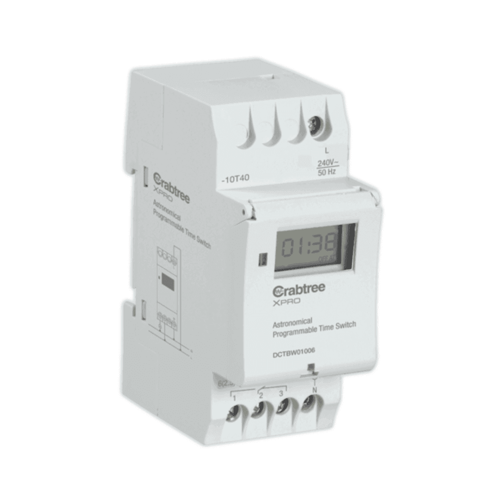 Crabtree Xpro Astronomical Weekly Programmable Time Switch