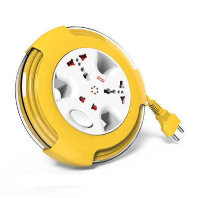 GM DREI 2 Pin Flex Extension Cord With 5 meters Cable With Master Switch,Indicator & International Sockets – GM3240