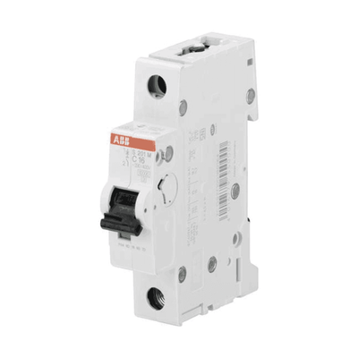 ABB C Curve Single Pole MCB 10 kA S200M series