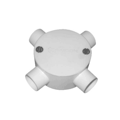 Avon Plast PVC  Junction Box  25mm (Pack of 20)