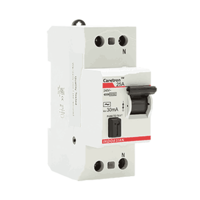 Indoasian Caretron RCCB Double Pole 