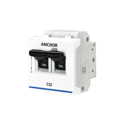 Anchor Penta DP C-Curve Mini Modular MCB 6A-32A 