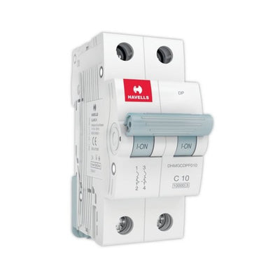 Havells REO  Double Pole C Curve MINI MCB  