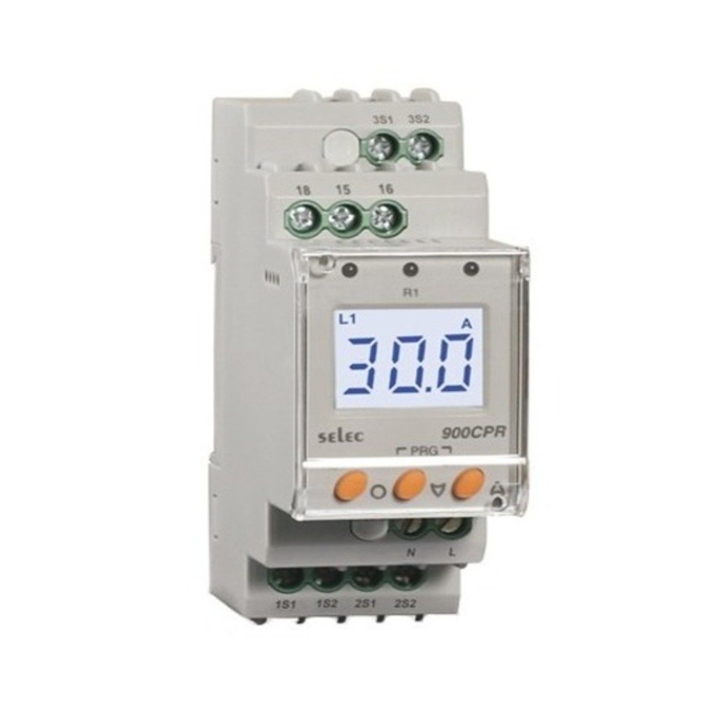 Selec Digital Current Protection Relay 900CPR-3-1-BL 