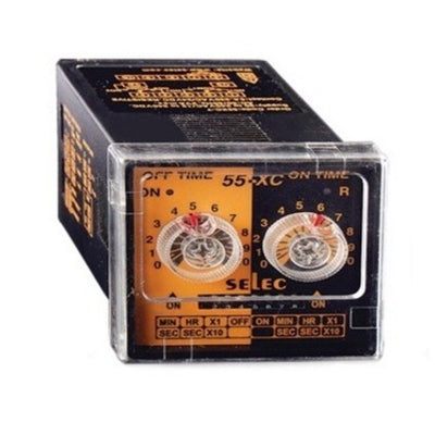 Selec Analog Timer Plug / Panel Mount 55XC 