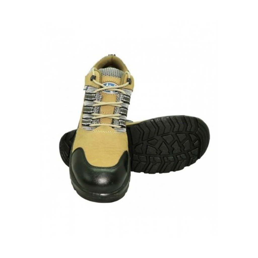 Allen Cooper Brown Steel Toe Safety Shoe AC-9005