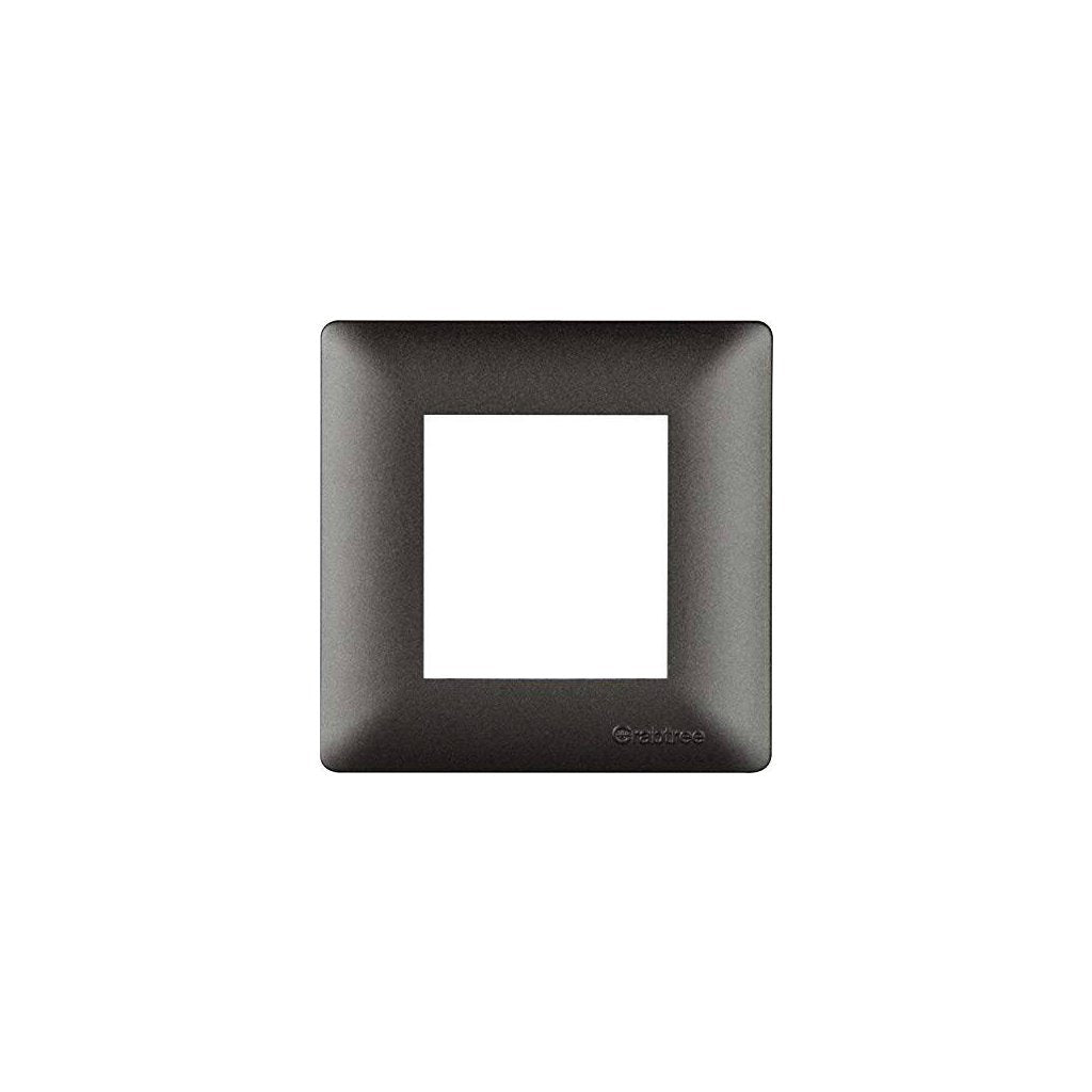 Havells Crabtree Athena Misty Grey Combined Plates