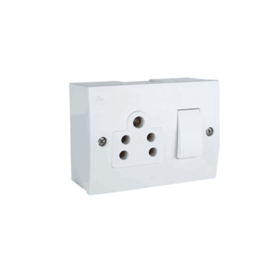 Havells Reo Switch Socket Combined AHETWXG202 