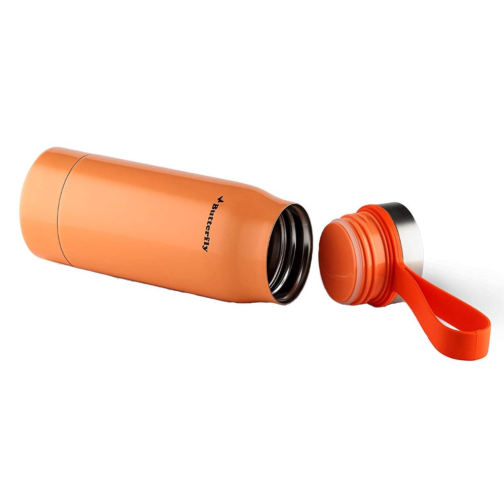 Butterfly Urban Bottle Style Vacuum Flask 900ml Blazy Orange