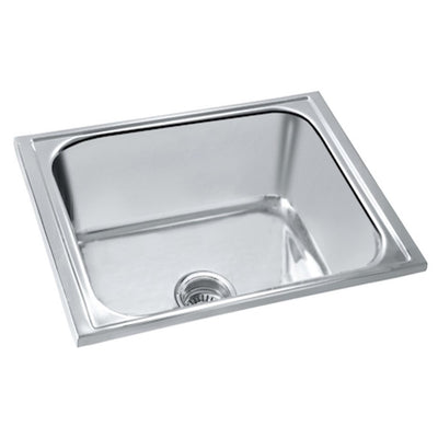 Parryware Coral Single Bowl Sink Folded Edge Gloss Finish C852399 