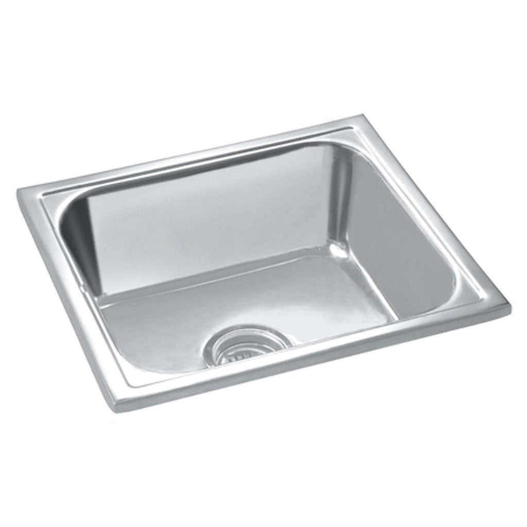 Parryware Coral Single Bowl Sink Folded Edge Gloss Finish C852299 