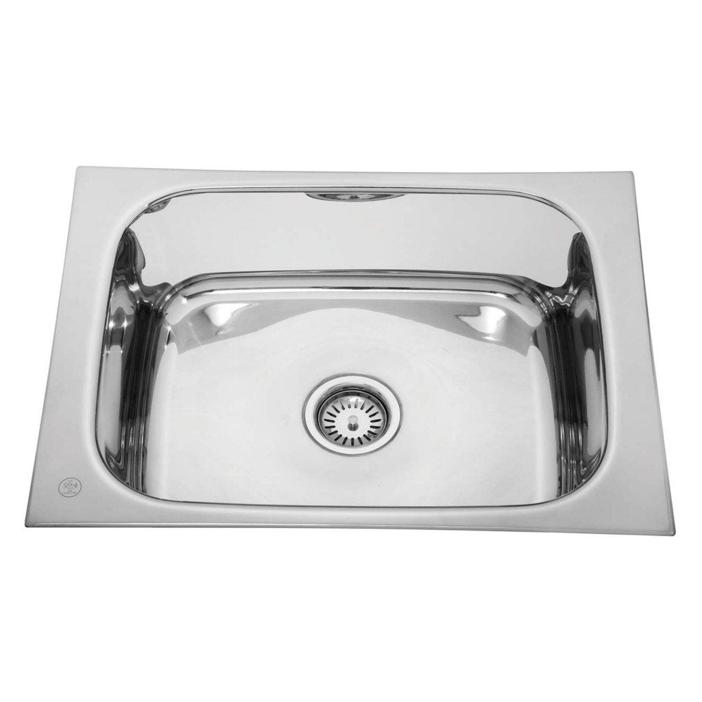 Parryware Eco Single Bowl Sink Folded Edge Gloss Finish C857181 