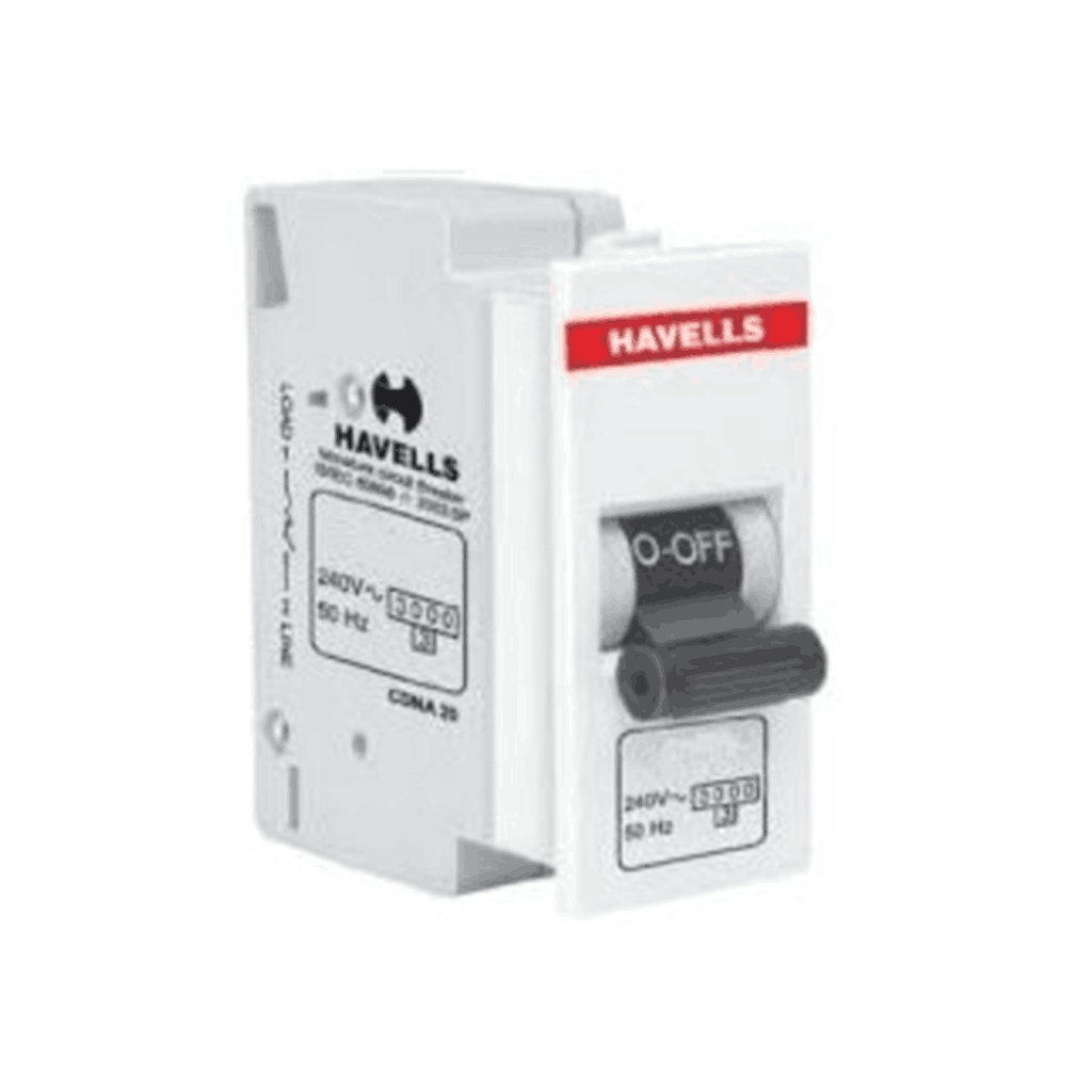 Havells Modular Oro 10A SP Mini MCB 'C' Series 3KA DHONCSPA010