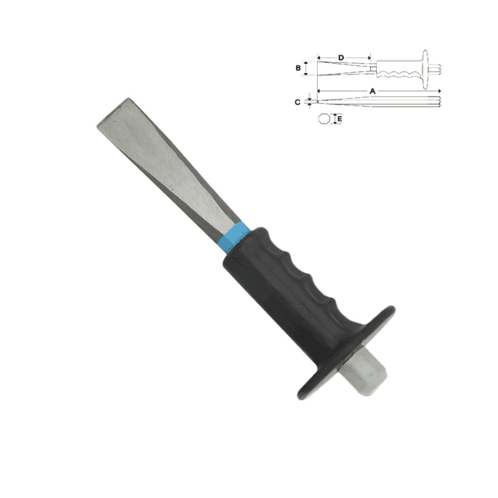 Taparia Chisel with Rubber Grip