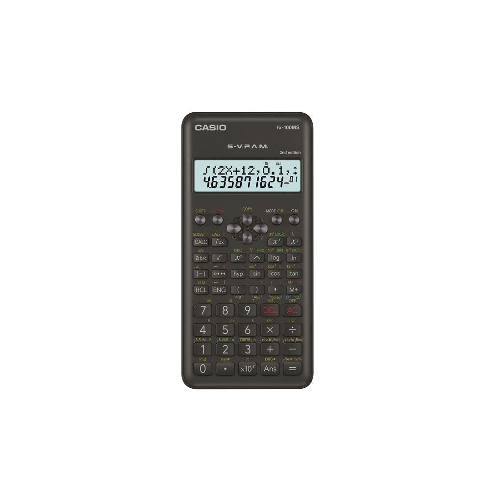 Casio 12 Digits Scientific Calculator FX-100MS