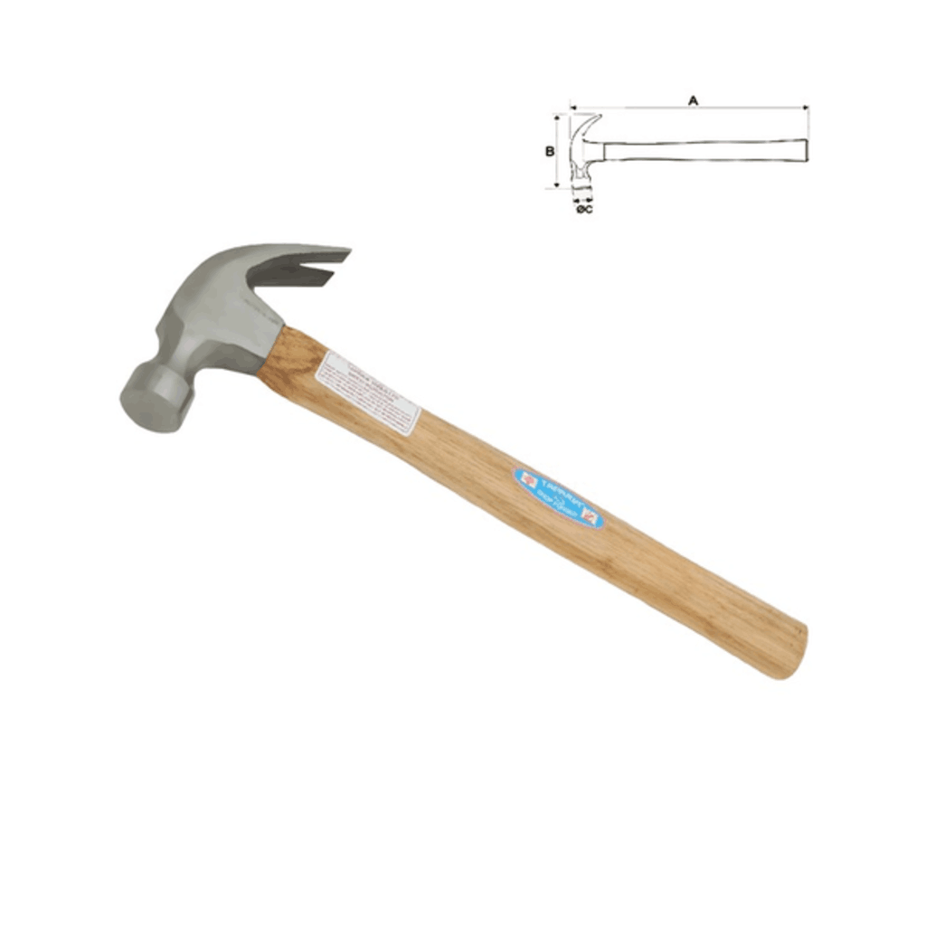 Taparia Claw Hammer with Handle
