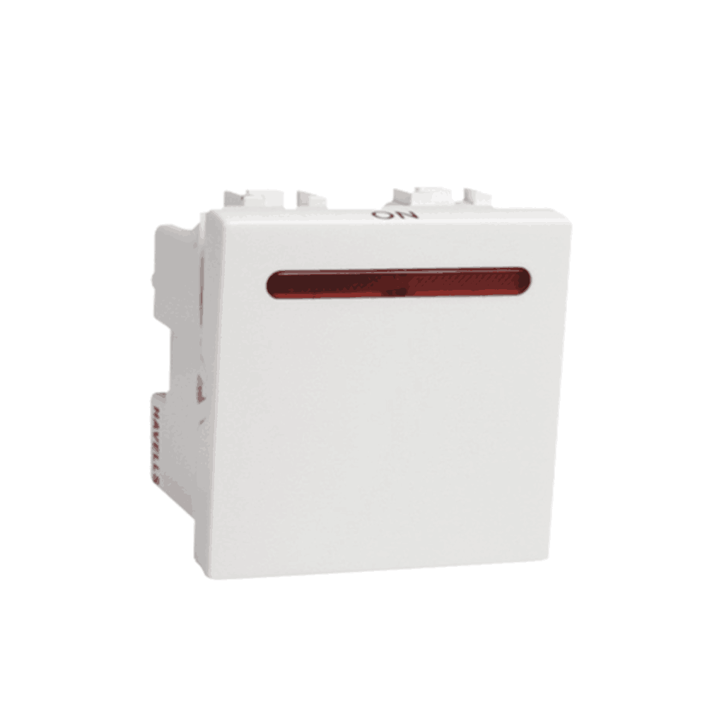 Havells Modular Coral 32A DP Switch with Indicator AHCSDIW321